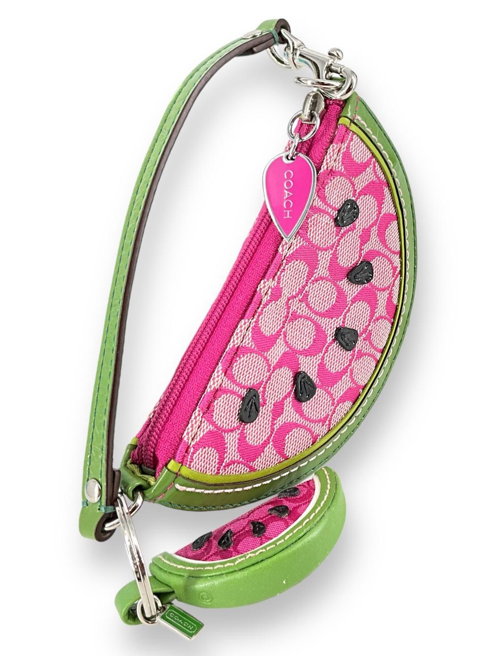 ISO Coach Pink & Green Watermelon Slice Wristlet Charm DO NOT BUY